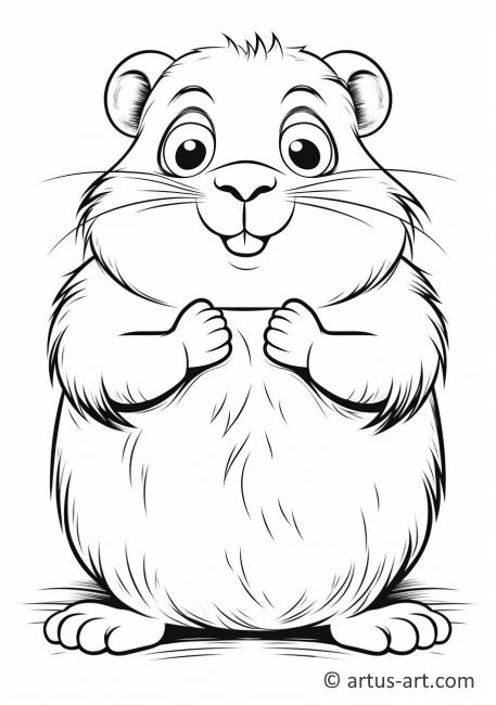 Gopher Coloring Page